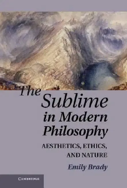 Cover of The Sublime in Modern Philosophy