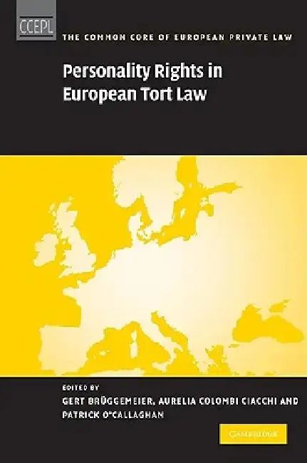Cover of Personality Rights in European Tort Law