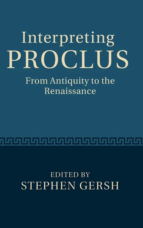 Cover of Interpreting Proclus
