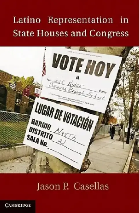 Cover of Latino Representation in State Houses and Congress