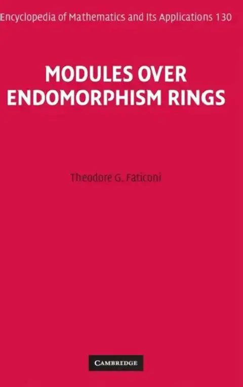 Cover of Modules over Endomorphism Rings