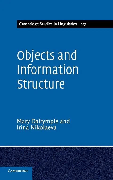 Cover of Objects and Information Structure