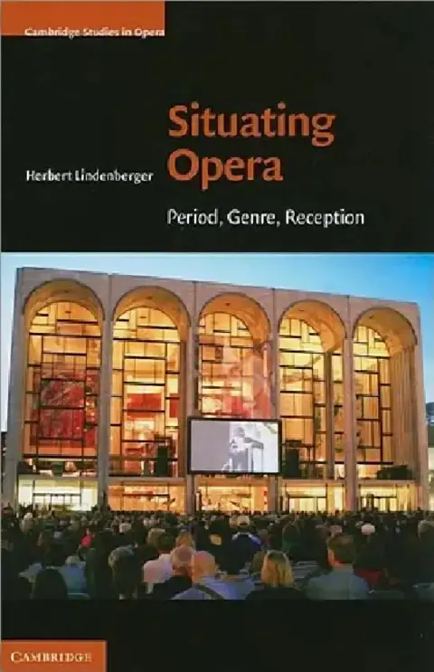 Cover of Situating Opera