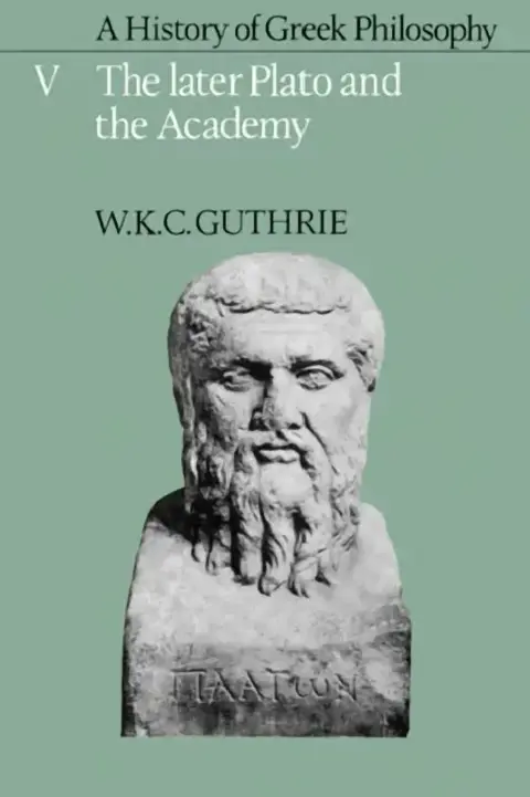 Cover of A History of Greek Philosophy