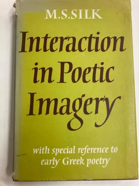 Cover of Interaction in Poetic Imagery