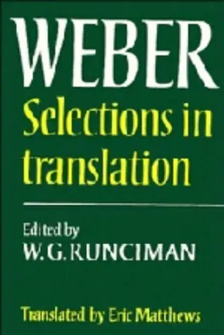 Cover of Max Weber
