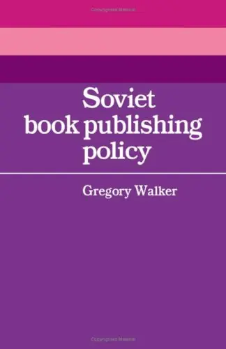 Cover of Soviet Book Publishing Policy