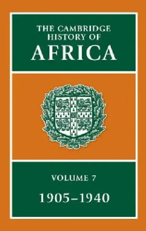 Cover of The Cambridge History of Africa