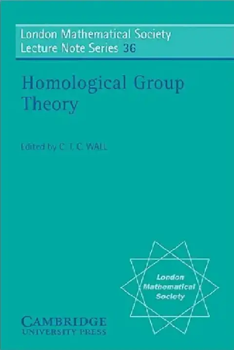 Cover of Homological Group Theory
