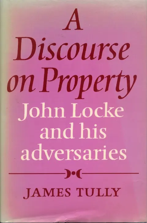 Cover of A Discourse on Property