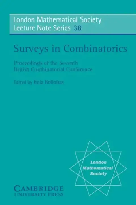 Cover of Surveys in Combinatorics