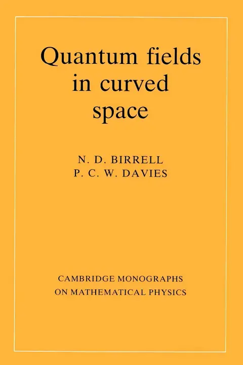 Cover of Quantum Fields in Curved Space