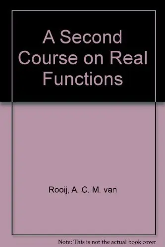 Cover of A Second Course on Real Functions