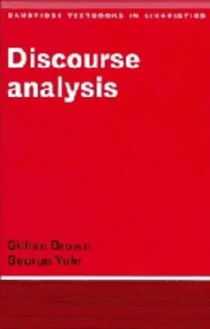 Cover of Discourse Analysis