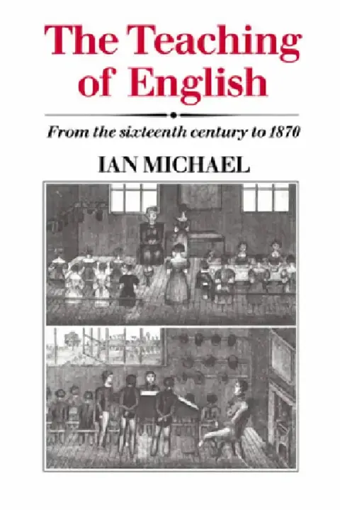 Cover of The Teaching of English