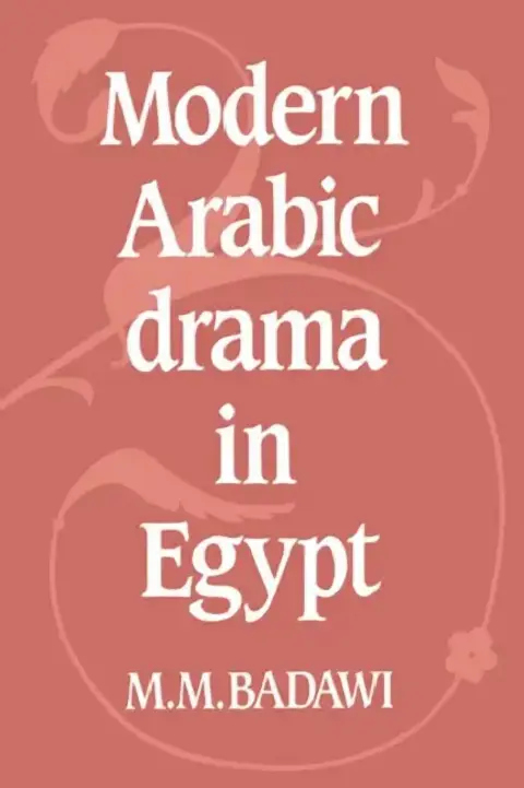 Cover of Modern Arabic Drama in Egypt