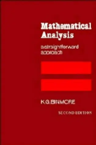 Cover of Mathematical Analysis