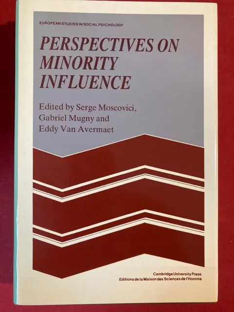 Cover of Perspectives on Minority Influence