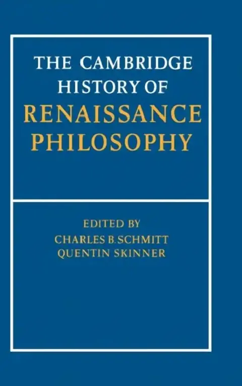 Cover of Camb Hist of Renaissance Philosophy