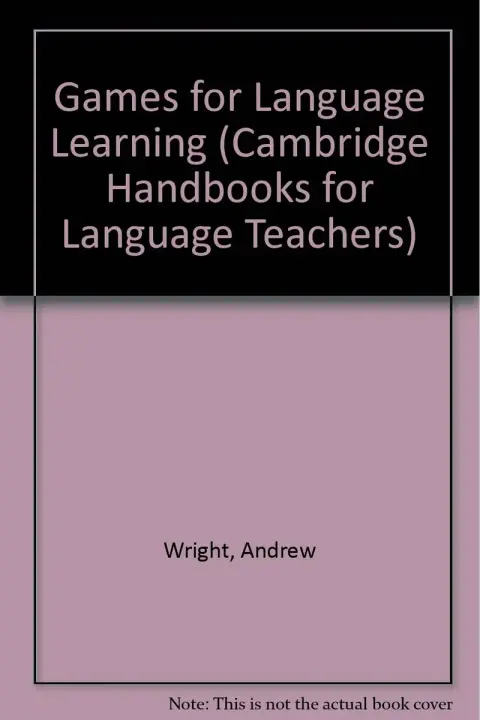 Cover of Games for Language Learning