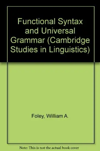 Cover of Functional Syntax and Universal Grammar