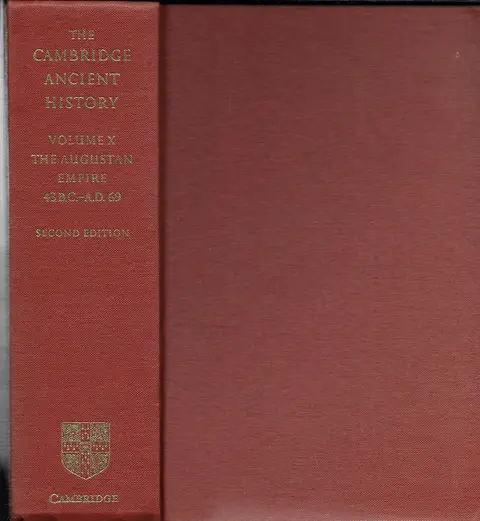 Cover of The Cambridge Ancient History