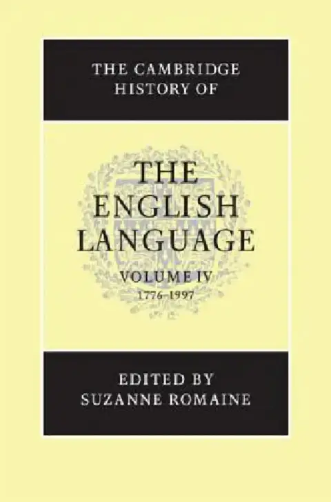 Cover of The Cambridge History of the English Language