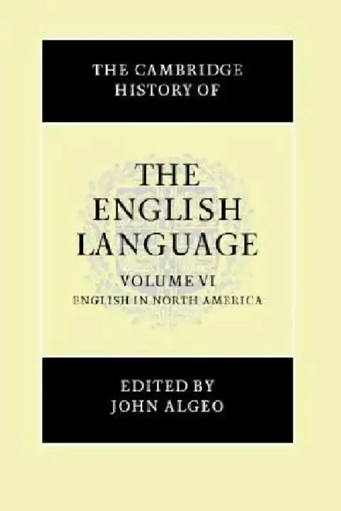 Cover of The Cambridge History of the English Language