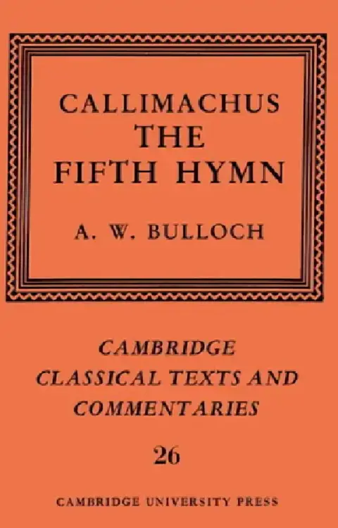 Cover of Callimachus