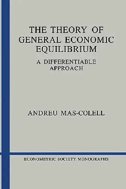 Cover of The Theory of General Economic Equilibrium