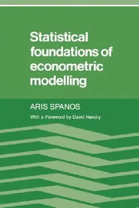 Cover of Statistical Foundations of Econometric Modelling
