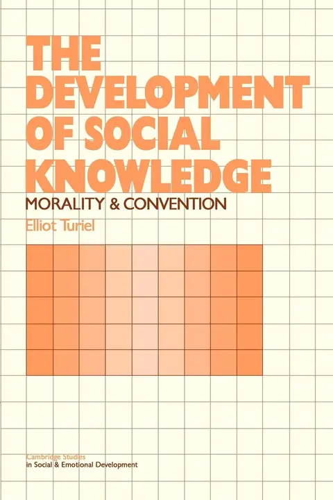 Cover of The Development of Social Knowledge