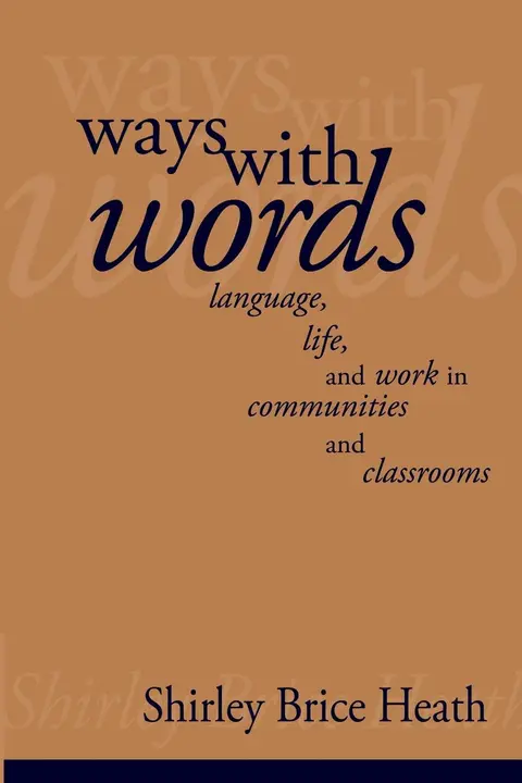 Cover of Ways with Words