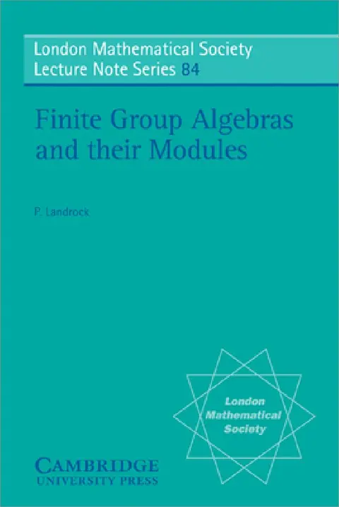 Cover of Finite Group Alegebras and Their Modules