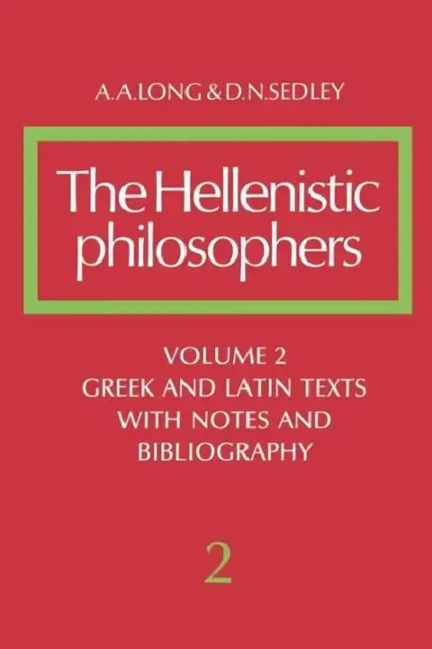 Cover of The Hellenistic Philosophers