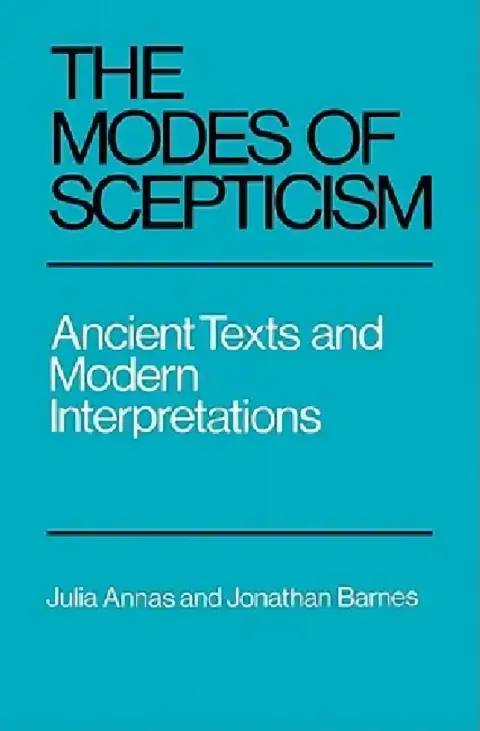 Cover of The Modes of Scepticism