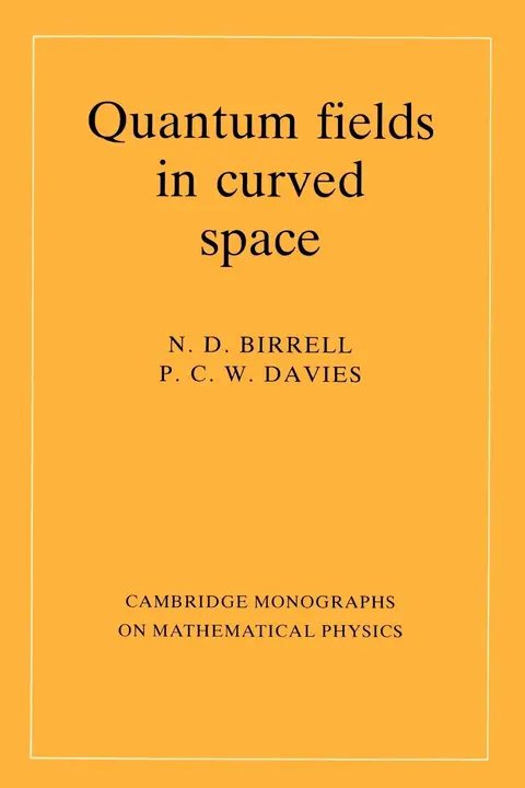 Cover of Quantum Fields in Curved Space