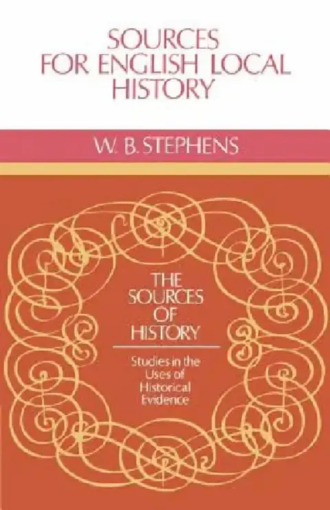 Cover of Sources for English Local History