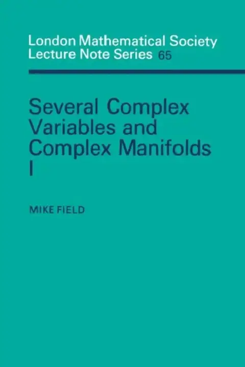 Cover of Several Complex Variables and Complex Manifolds I