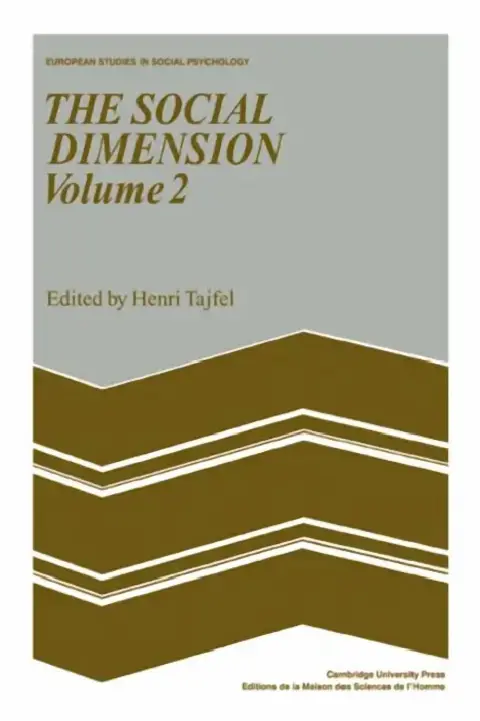 Cover of The Social Dimension