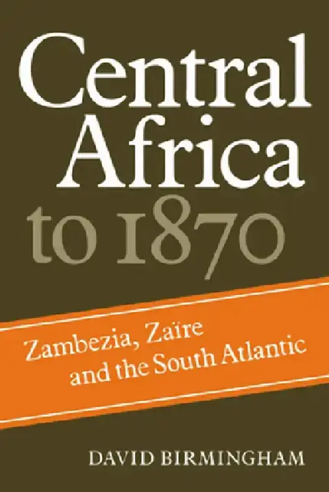 Cover of Central Africa to 1870