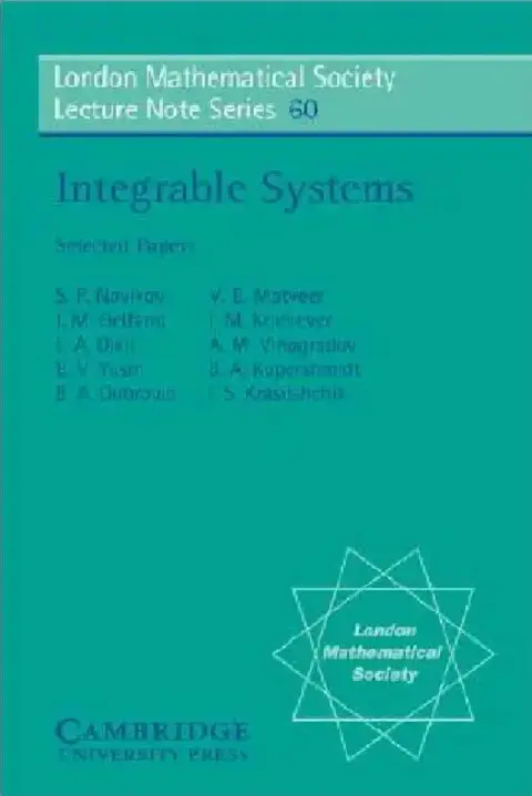 Cover of Integrable Systems
