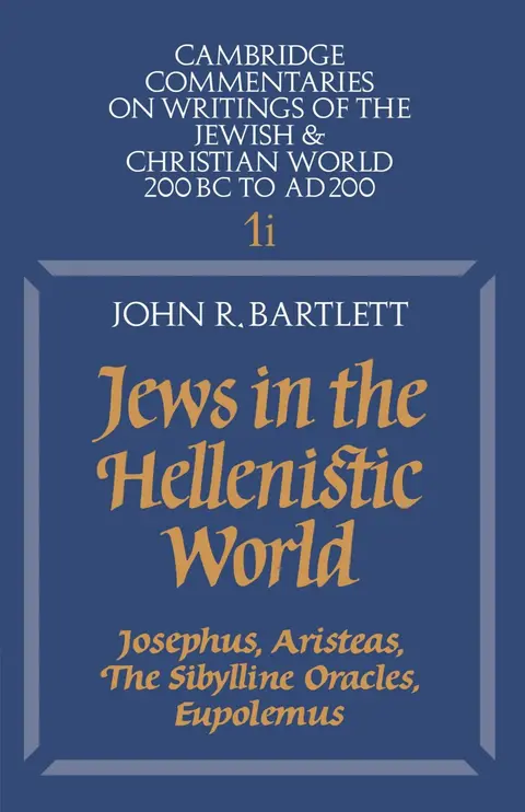 Cover of Jews in the Hellenistic World