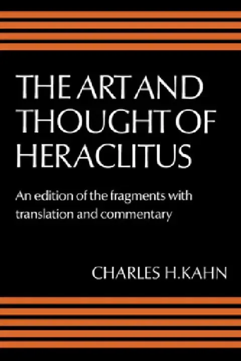 Cover of The Art and Thought of Heraclitus