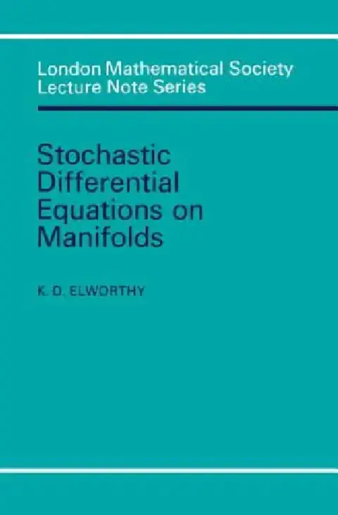 Cover of Stochastic Differential Equations on Manifolds
