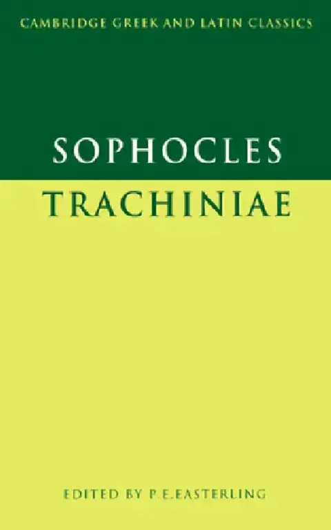 Cover of Sophocles