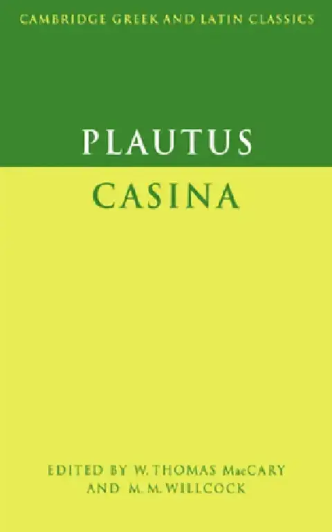 Cover of Plautus