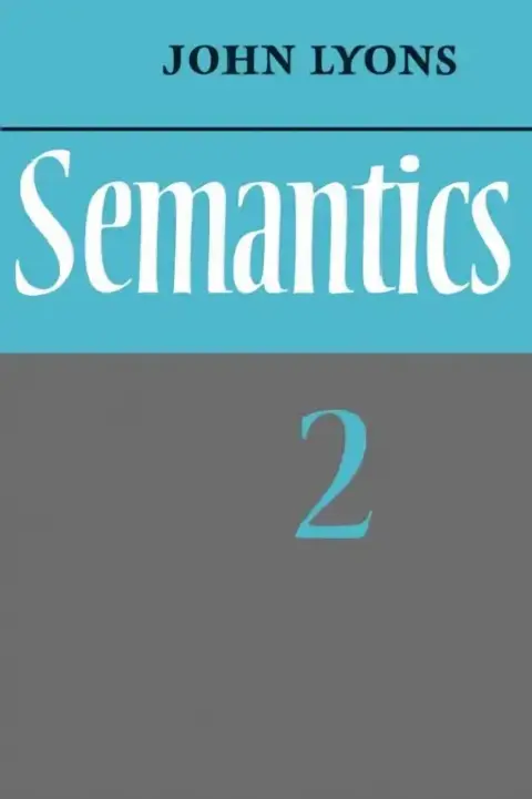 Cover of Semantics
