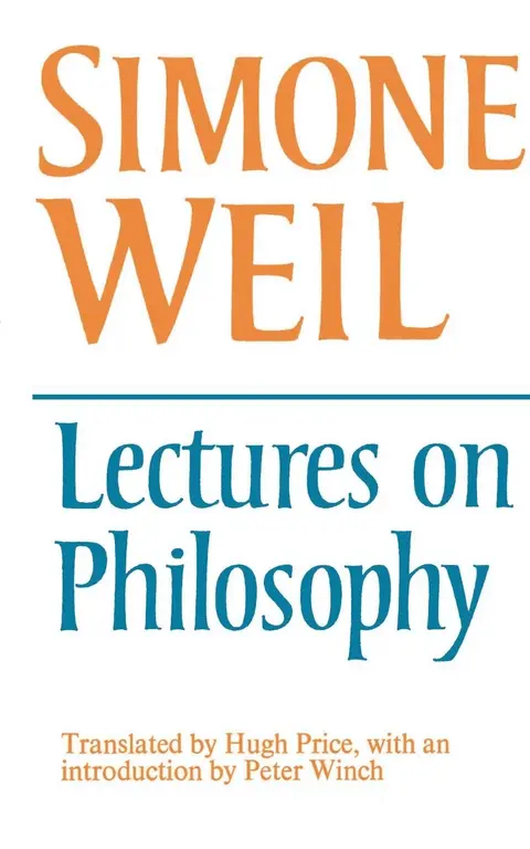 Cover of Lectures on Philosophy