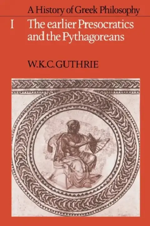 Cover of A History of Greek Philosophy